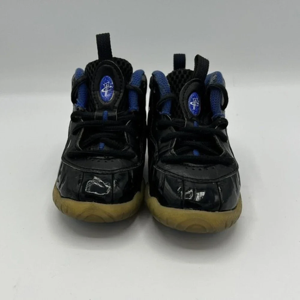 Nike Lil Posite Pro One Penny Black Blue Space Jam 723947-006 Size‎ 6C Toddler